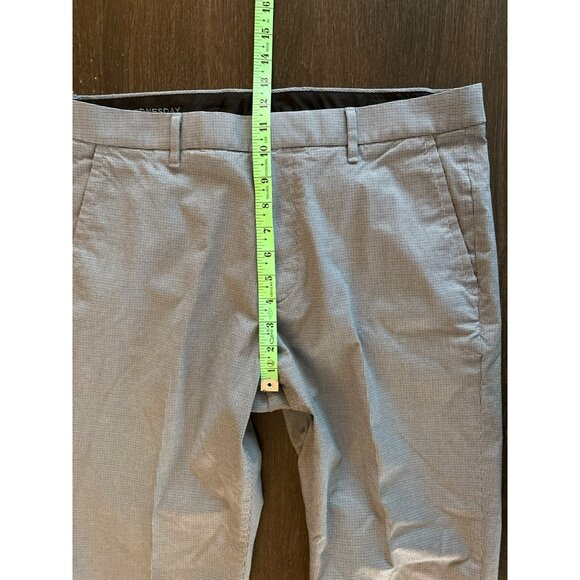 Bonobos Wednesday Blue Houndstooth Slim Fit Men's Golf Pants Size 34x30 - Picture 9 of 10